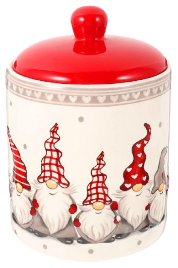 Picture of  Xmas Storage Jar 1 Ct