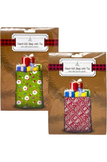 Picture of Giant Gift Bags With Tie 1 Ct