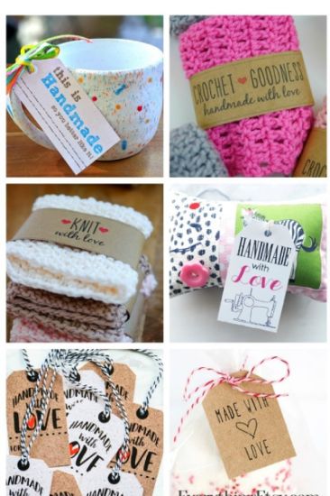 Picture of Handmade Gift Tags 1 Ct