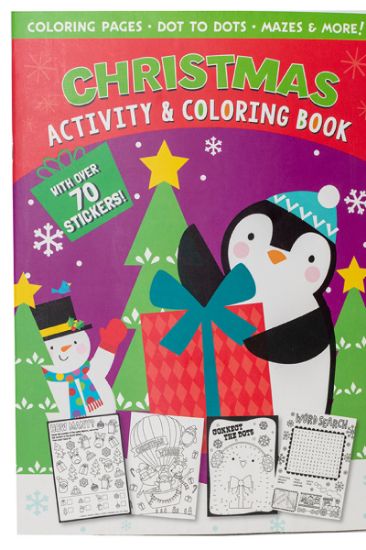 Picture of  Xmas Activity Book 1 Ct