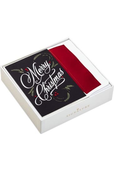 Picture of  Christmas Box Card 1 Ct