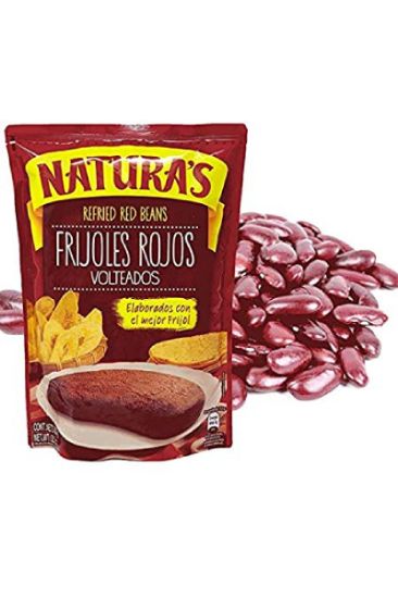 Picture of Naturas Refried Red Beans 13.4 Oz