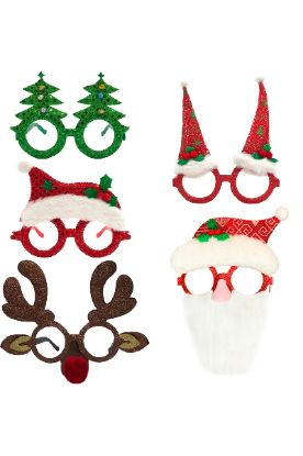 Picture of Christmas Glasses 1 Ct