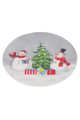 Picture of  Xmas Round Tray 1 Ct
