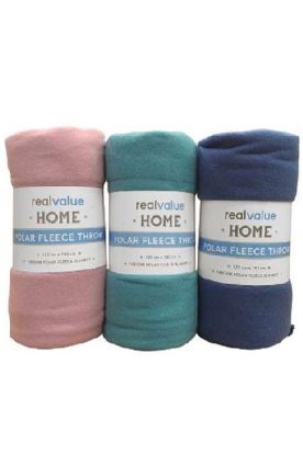 Picture of Polar Fleece Throw 1 Ct