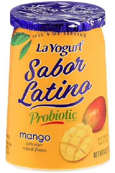 Picture of La Yogurt Original Lowfat Mango Yogurt 6 Oz