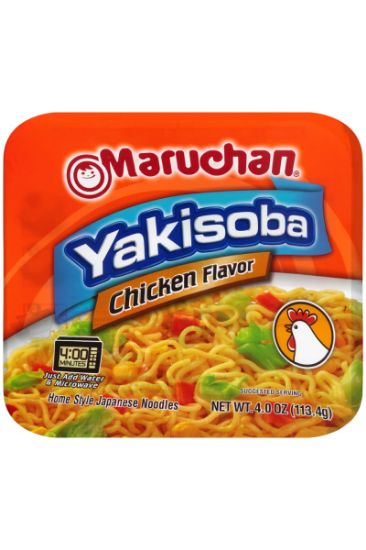 Picture of Maruchan Yakisoba Chicken Noodles 4 Oz