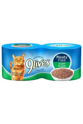 Picture of 9lives Meaty Pate With Chicken 4 Pk