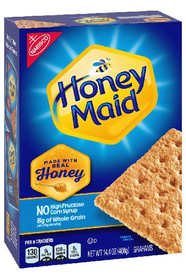 Picture of Nabisco Honey Maid Whole Grain Graham Cracker 14.4 Oz