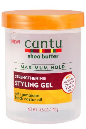 Picture of Cantu Shea Butter Flexible Hold Strengthening Styling Gel With Jamaican Castor Oil 18.5 Oz
