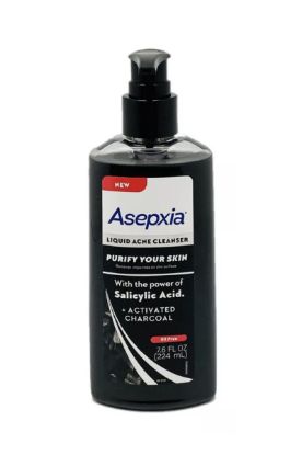 Picture of Liquid Acne Cleanser With Activated Charcoal 7.6 Oz