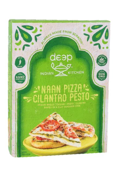 Picture of Deep Cilantro Pesto Naan Pizza 1 Ct