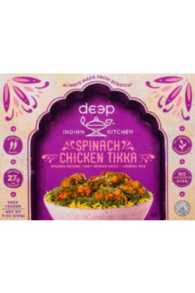 Picture of Deep Spinach Tikka With Turmeric Rice 1 Ct