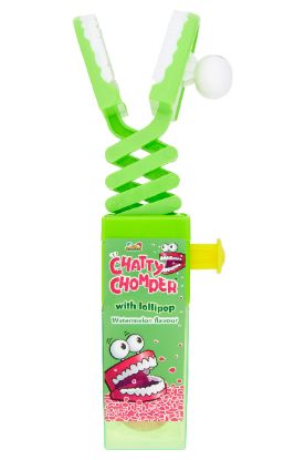 Picture of Kidsmania Chatty Chomper Green Apple Lollipop 0.6 Oz