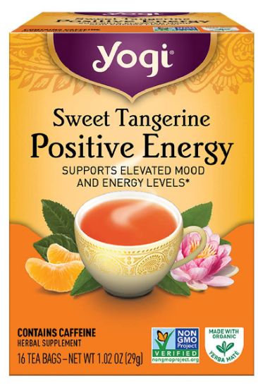 Picture of Yogi Sweet Tangerine Positive Energy 16 Ct