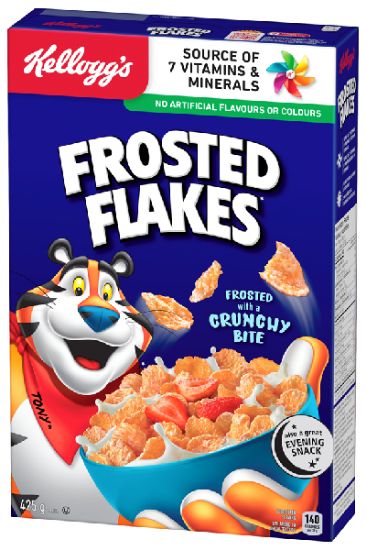 Picture of Kellogg/'s Frosted Flakes Cereal 425 Gm