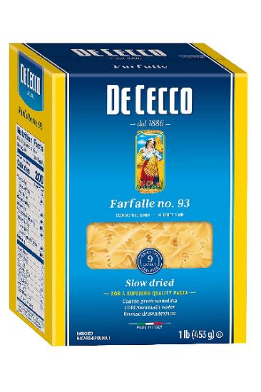 Picture of Dececco Farfalle Pasta 454 Gm