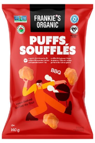 Picture of Organic Clouds Bbq Puffs 120 Gm