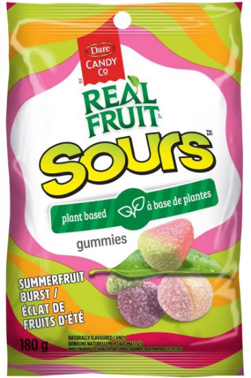 Picture of Dare Real Fruit Sours 180 Gm