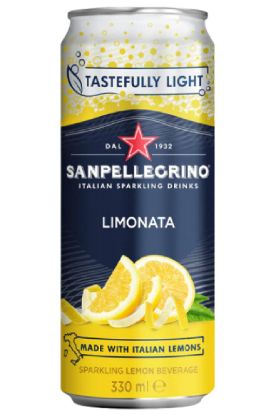 Picture of San Pellegrino Italian Sparkling Drinks Limonata 330 Ml