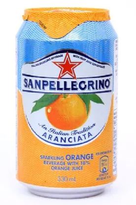 Picture of San Pellegrino Italian Sparkling Drinks Aranciata Rossa 330 Ml