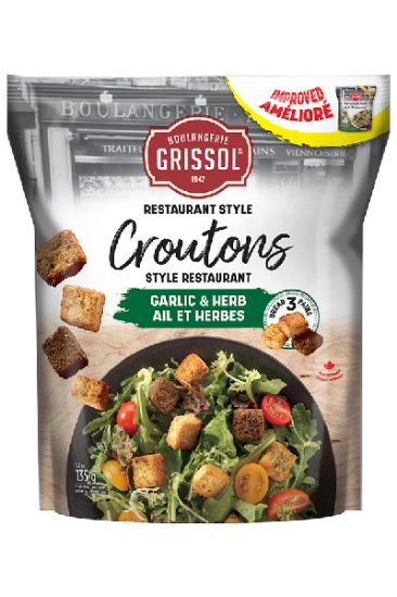 Picture of Grissol Classic Style Croutons Garden Herb 135 Gm