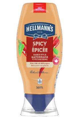 Picture of Hellmanns Spicy Mayonnaise 340 Ml