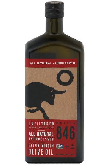 Picture of Natural Unfiltered Extra Virgin Olive Oil 846 Gm