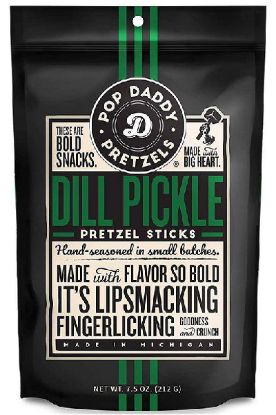 Picture of Dill Pickle Pretzel Sticks 212 Gm