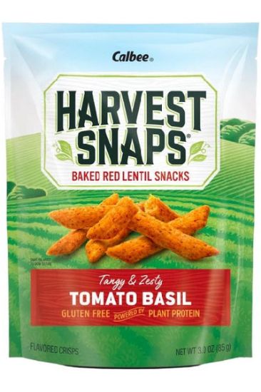 Picture of Harvest Snaps Tomato Basil Flavor 85 Gm