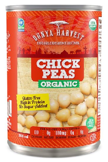 Picture of Organic Chick Peas 398 Ml