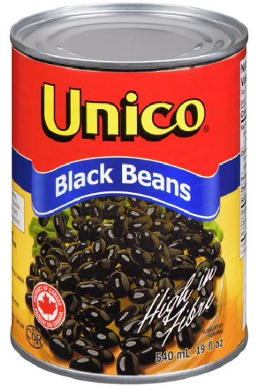 Picture of Unico Black Beans 540 Ml