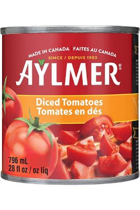 Picture of Aylmer Diced Tomatoes No Salt 796 Ml