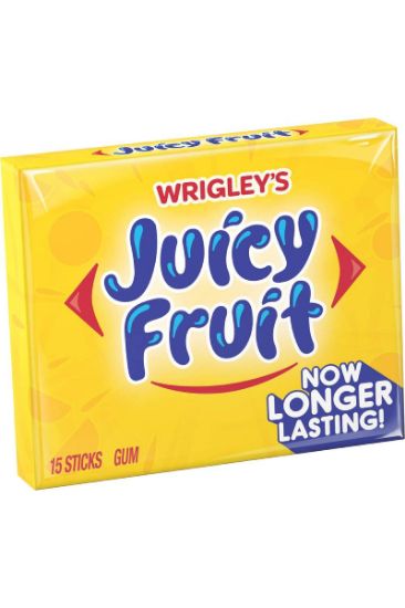 Picture of Wrigley/'s Juicy Fruit Yellow Pellet Gum 12 Pc