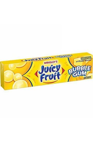 Picture of Wrigley/'s Juicy Fruit Bubble Gum Original Chunk 5 Pc