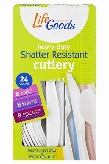 Picture of Cutlery Heavy Duty Plastic Forks 24 Ct