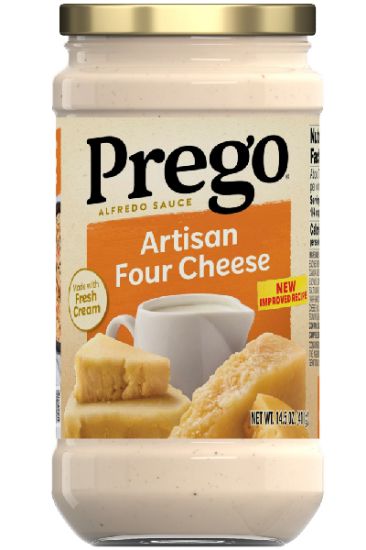 Picture of Prego Artisan 4 Cheese Alfredo Sauce 14.5 Oz