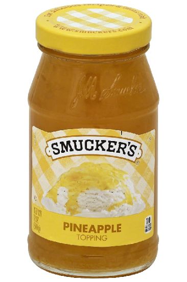 Picture of Smuckers Topping Pineapple 12 Oz