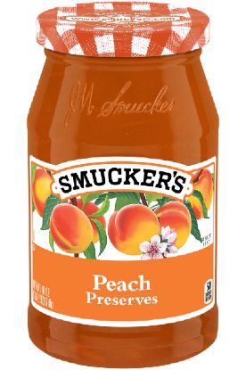 Picture of Smuckers Preserves Peach 12 Oz