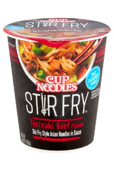 Picture of Nissin STIR FRY TERYAKI BEEF NOODLES CUP 3 Oz