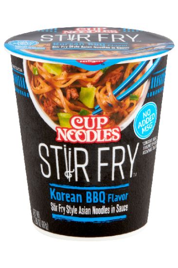Picture of Nissin Stir Fry Korean Bbq Noodle Cup 3 Oz