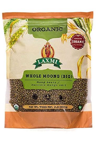 Picture of Laxmi Whole Moong Small 2 Lb