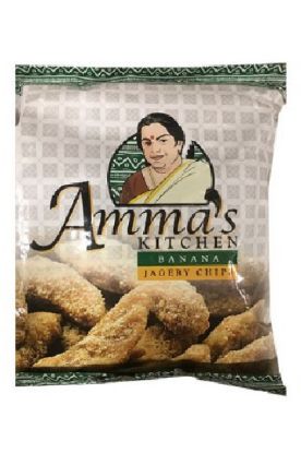 Picture of Amma/'s Kitchen Banana Jaggery Chips 285 Gm