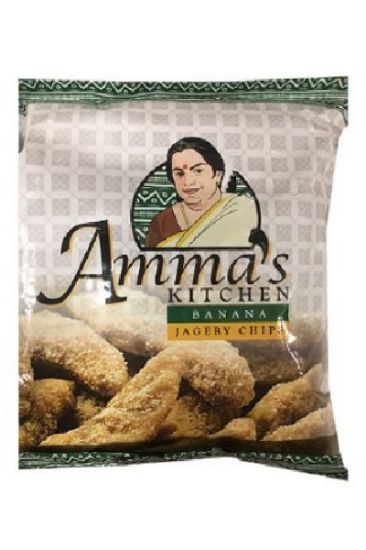 Picture of Amma/'s Kitchen Banana Jaggery Chips 285 Gm