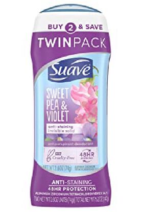 Picture of Suave Sweet Pea & Violet Antiperspirant Deodorant 2.6 Oz