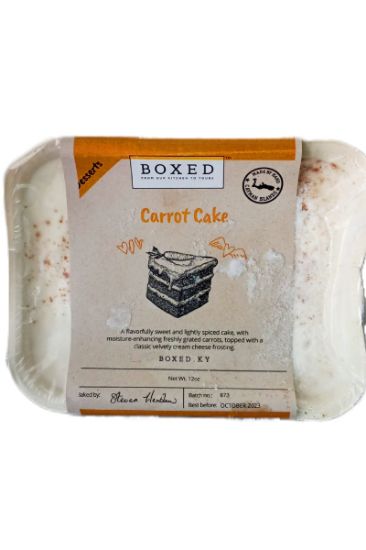 Picture of Boxed Carrot Cake 12 Oz