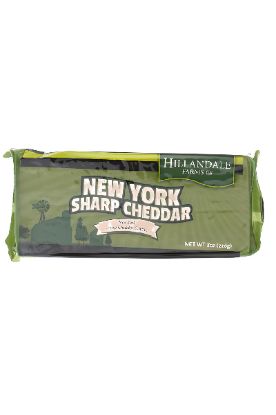 Picture of Hillandale New York Sharp Cheddar Bar 8 Oz