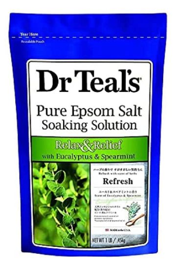 Picture of Dr Teal/'s Relax & Relief With Eucalyptus & Spearmint Epsom Salt 1 Lb