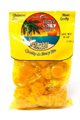 Picture of Island Snacks Butter Scotch Discs 4 Oz