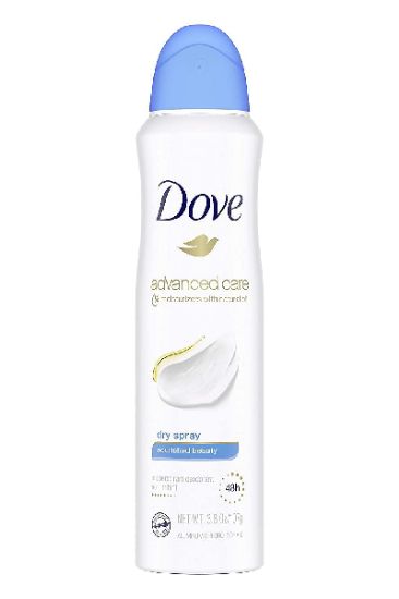 Picture of Dove Advanced Care Nourished Beauty Dry Spray 3.8 Oz